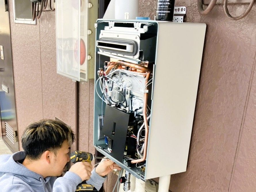 配管の位置を変える